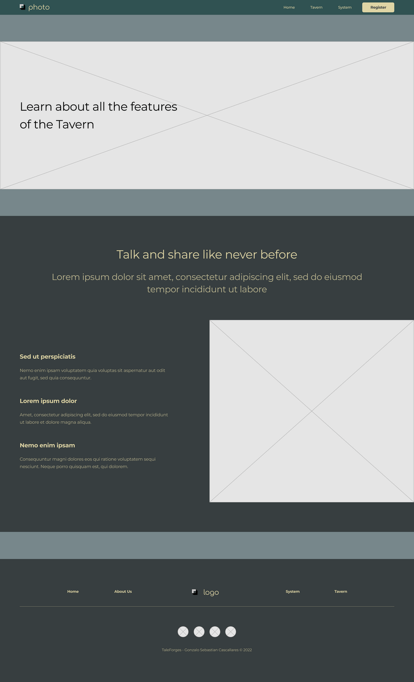 page 3 wireframe